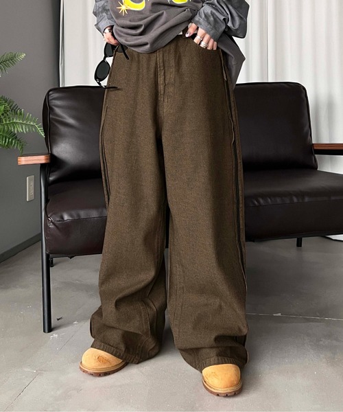 sedacle(セダクル)の「インサイドアウトデニム(デニムパンツ・メンズ・インディゴブルー/ブラウン/ブラック・SMALL/MEDIUM/LARGE)」の2枚目の写真