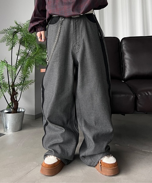 sedacle(セダクル)の「インサイドアウトデニム(デニムパンツ・メンズ・インディゴブルー/ブラウン/ブラック・SMALL/MEDIUM/LARGE)」の4枚目の写真