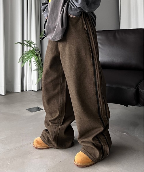 sedacle(セダクル)の「インサイドアウトデニム(デニムパンツ・メンズ・インディゴブルー/ブラウン/ブラック・SMALL/MEDIUM/LARGE)」の15枚目の写真