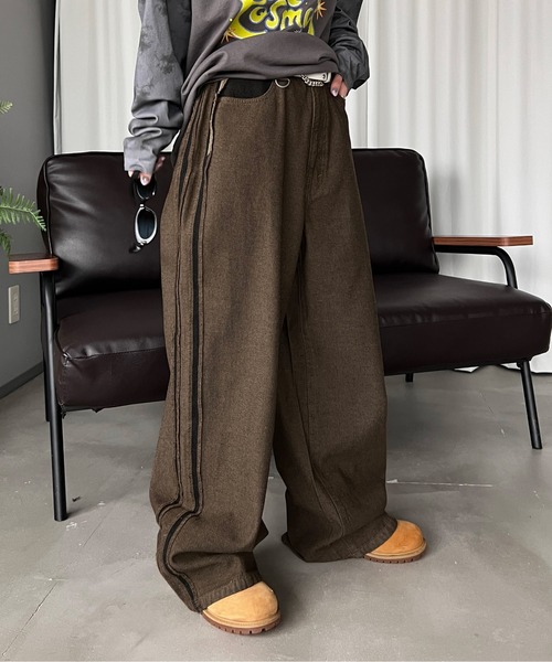 sedacle(セダクル)の「インサイドアウトデニム(デニムパンツ・メンズ・インディゴブルー/ブラウン/ブラック・SMALL/MEDIUM/LARGE)」の16枚目の写真