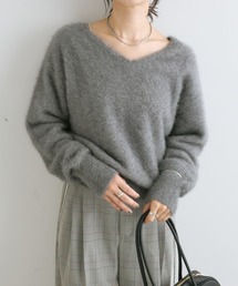 RIVE DROITE | 【やわらかな肌触り】ファーヤーン2WAYニット(ニット/セーター)