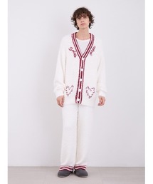 【HOLIDAY】【HOMME】フェザーカーディガン　フェザーショートパンツ gelato pique（ジェラートピケ）の「【HOLIDAY】【HOMME