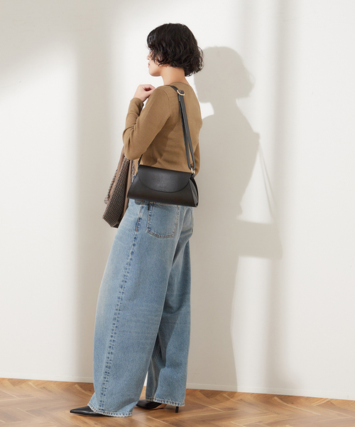 journal standard L'essage(ジャーナルスタンダードレサージュ)の「リブカーディガン(カーディガン/ボレロ・レディース・グレー/キャメル/ネイビー・FREE)」の11枚目の写真