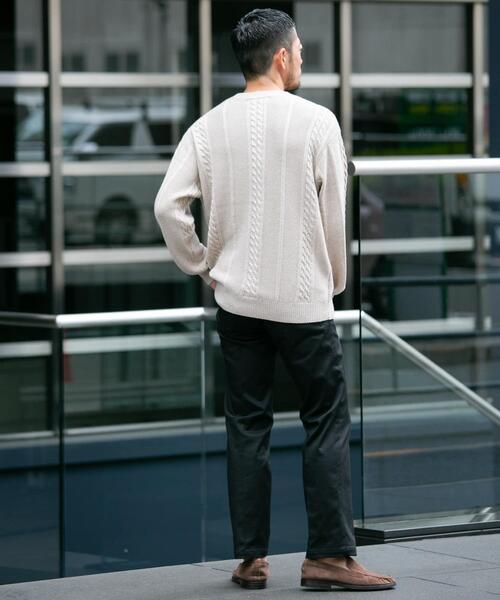 セール】『WEB限定』『XLサイズあり』メリノウールケーブルニット