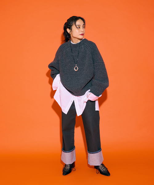 CITYSHOP（シティーショップ）の「THE MOOD ジップアップ ニット