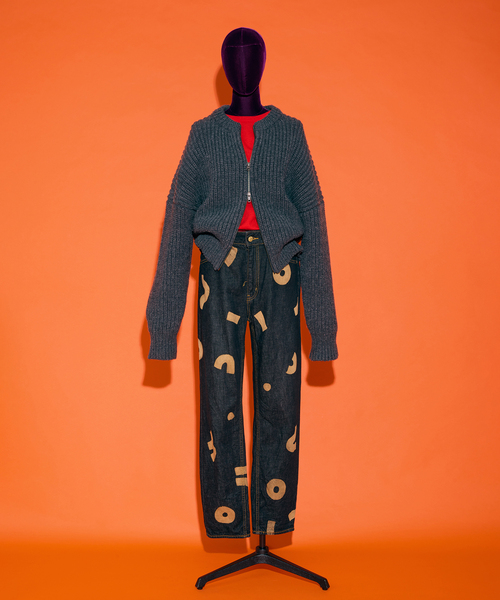 CITYSHOP THE MOODジップアップ ニットカーディガン CITYSHOP（シティーショップ）の「THE MOOD ジップアップ ニット