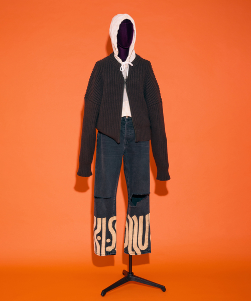 CITYSHOP（シティーショップ）の「THE MOOD ジップアップ ニット