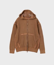 【NULABEL/ニューレーベル】GARMENT DYED SWEAT HOODIE