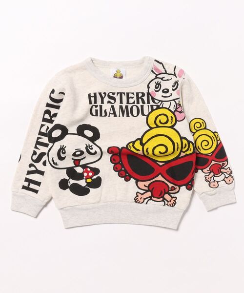 MY FIRST HYSTERIC LOVELYFRIENDS裏毛トレーナー