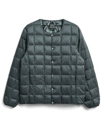 TAION | 【TAION/タイオン】クルーネックボタン インナーダウンジャケット UNISEX/ユニセックス(ダウンジャケット/コート)