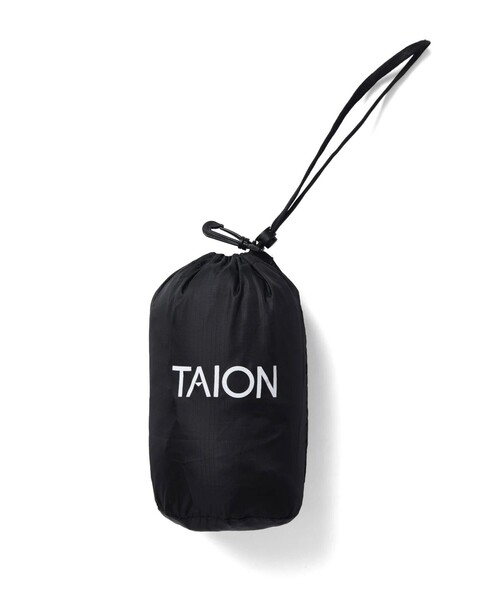 TAION（タイオン）の「【TAION/タイオン】クルーネックボタン インナーダウンジャケット UNISEX/ユニセックス（ダウンジャケット/コート・メンズ・ブラック/チャコールグレー/グレー・M/L/XL/XXL/XXXL(150)）」の5枚目の写真