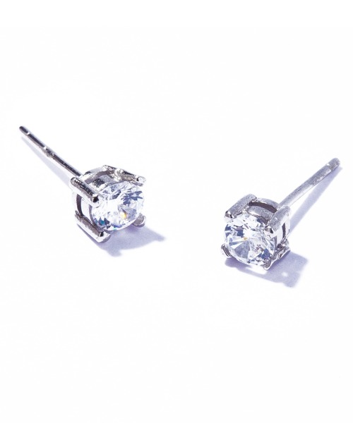 les bonbon（ルボンボン）の「【les bonbon】princess stud pierce　S /プリンセス スタッド ピアス　S（ピアス（両耳用）・レディース・シルバー・S）」の2枚目の写真