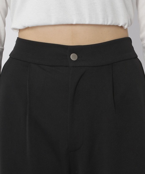 3.3 Field Trip （3.3フィールドトリップ）の「3.3 Field Trip／タックドロストリボンパンツ（カーゴパンツ・レディース・チャコール/ブラック・FREE）」の8枚目の写真