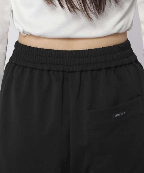 3.3 Field Trip （3.3フィールドトリップ）の「3.3 Field Trip／タックドロストリボンパンツ（カーゴパンツ・レディース・チャコール/ブラック・FREE）」の9枚目の写真