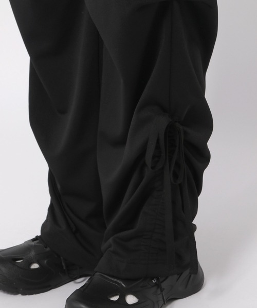 3.3 Field Trip （3.3フィールドトリップ）の「3.3 Field Trip／タックドロストリボンパンツ（カーゴパンツ・レディース・チャコール/ブラック・FREE）」の12枚目の写真