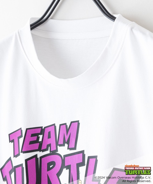 LB/S (エルビーエス)の「【ミュータント タートルズ】ニンジャタートルズ プリントロンT(Tシャツ/カットソー・メンズ・スミクロ/オフホワイト/ブラック/ホワイト・X-LARGE/LARGE/MEDIUM)」の8枚目の写真