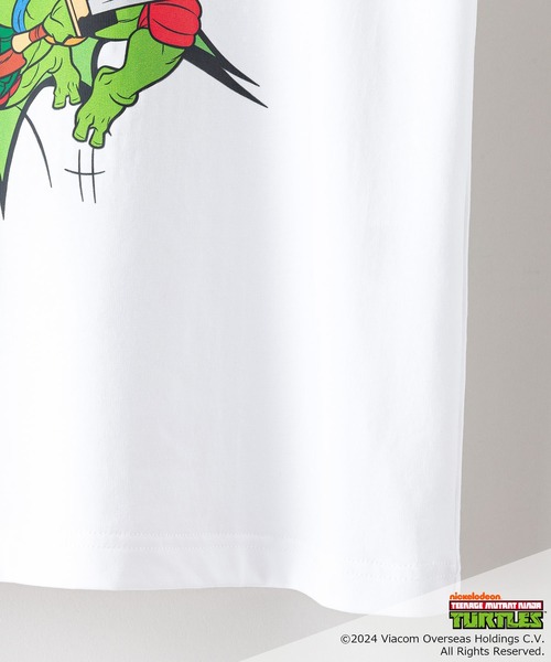 LB/S (エルビーエス)の「【ミュータント タートルズ】ニンジャタートルズ プリントロンT(Tシャツ/カットソー・メンズ・スミクロ/オフホワイト/ブラック/ホワイト・X-LARGE/LARGE/MEDIUM)」の11枚目の写真