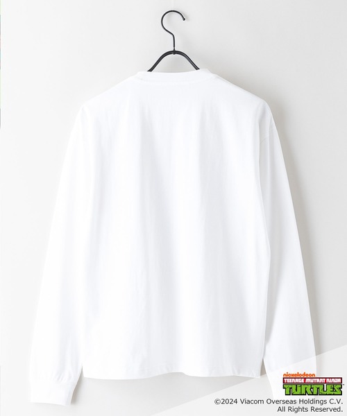 LB/S (エルビーエス)の「【ミュータント タートルズ】ニンジャタートルズ プリントロンT(Tシャツ/カットソー・メンズ・スミクロ/オフホワイト/ブラック/ホワイト・X-LARGE/LARGE/MEDIUM)」の6枚目の写真