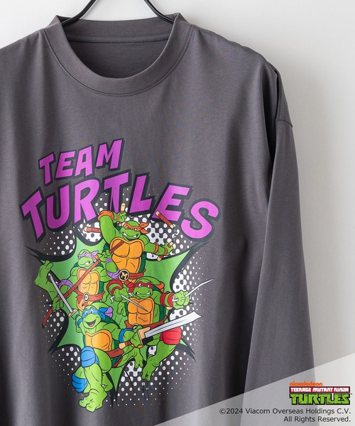 LB/S (エルビーエス)の「【ミュータント タートルズ】ニンジャタートルズ プリントロンT(Tシャツ/カットソー・メンズ・スミクロ/オフホワイト/ブラック/ホワイト・X-LARGE/LARGE/MEDIUM)」の19枚目の写真