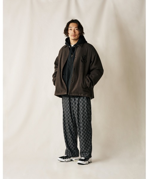 CALEE（キャリー）の「ALLOVER PATTERN MICRO FLLECE WIDE RELAX PANTS（その他パンツ・メンズ・ブラック・X-LARGE/LARGE/MEDIUM）」の6枚目の写真