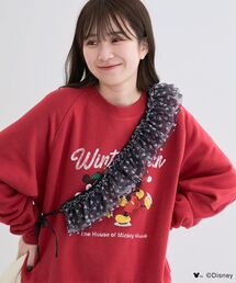 ミッキー&フレンズ/2WAYチュールスマホショルダー