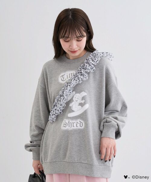 Disney(ディズニー)の「ミッキー&フレンズ/2WAYチュールスマホショルダー(その他小物・レディース・ホワイト/ブラック・FREE)」の6枚目の写真