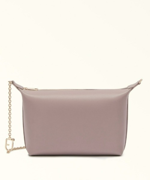 FURLA（フルラ）の「フルラ ヌヴォラ ミニクロスボディバッグ（ショルダーバッグ・レディース・ライトブルー/ライトオリーブ/オリーブ/ホワイト系その他/ピンク系その他6/モカ/ライトベージュ/ブラック・ONE SIZE）」の5枚目の写真