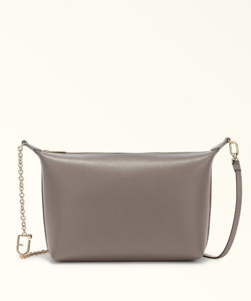 FURLA（フルラ）の「フルラ ヌヴォラ ミニクロスボディバッグ（ショルダーバッグ・レディース・ライトブルー/ライトオリーブ/オリーブ/ホワイト系その他/ピンク系その他6/モカ/ライトベージュ/ブラック・ONE SIZE）」の3枚目の写真