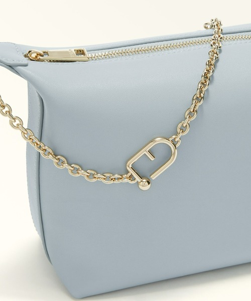 FURLA（フルラ）の「フルラ ヌヴォラ ミニクロスボディバッグ（ショルダーバッグ・レディース・ライトブルー/ライトオリーブ/オリーブ/ホワイト系その他/ピンク系その他6/モカ/ライトベージュ/ブラック・ONE SIZE）」の18枚目の写真