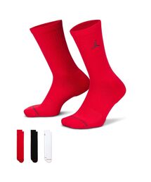 JORDAN BRAND(W[_uh)̃W[_ GufC N[ \bNX (3) / Jordan Everyday Crew Socks (3 pairs) DX9632-918 Multi-Color(\bNX/C)