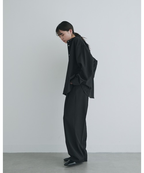 kiehtova(キエトヴァ)の「【kiehtova】FORM SHIRT/フォーム シャツ(シャツ/ブラウス・レディース・ブラック/ベージュ・FREE)」の20枚目の写真