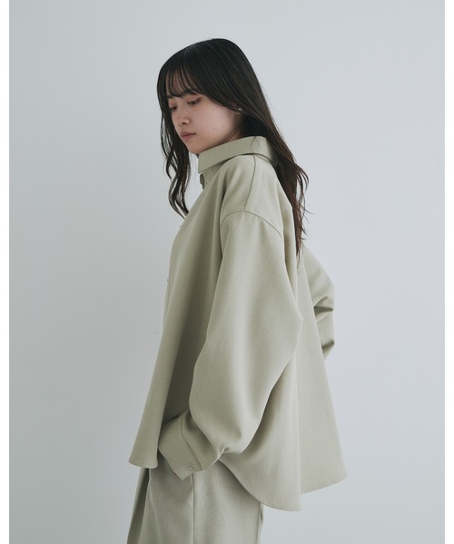 kiehtova(キエトヴァ)の「【kiehtova】FORM SHIRT/フォーム シャツ(シャツ/ブラウス・レディース・ブラック/ベージュ・FREE)」の10枚目の写真