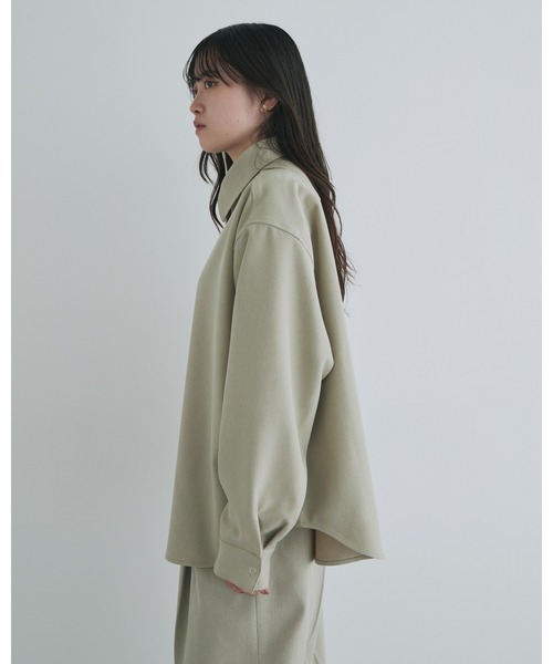 kiehtova(キエトヴァ)の「【kiehtova】FORM SHIRT/フォーム シャツ(シャツ/ブラウス・レディース・ブラック/ベージュ・FREE)」の11枚目の写真