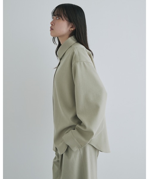 kiehtova(キエトヴァ)の「【kiehtova】FORM SHIRT/フォーム シャツ(シャツ/ブラウス・レディース・ブラック/ベージュ・FREE)」の12枚目の写真