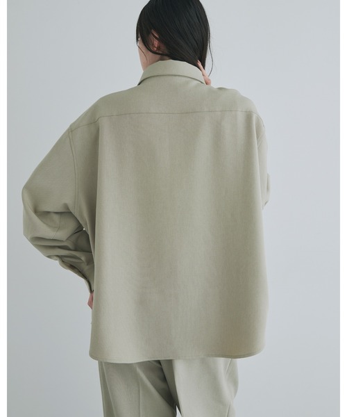 kiehtova(キエトヴァ)の「【kiehtova】FORM SHIRT/フォーム シャツ(シャツ/ブラウス・レディース・ブラック/ベージュ・FREE)」の13枚目の写真