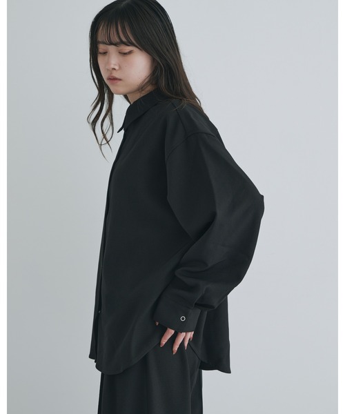 kiehtova(キエトヴァ)の「【kiehtova】FORM SHIRT/フォーム シャツ(シャツ/ブラウス・レディース・ブラック/ベージュ・FREE)」の18枚目の写真