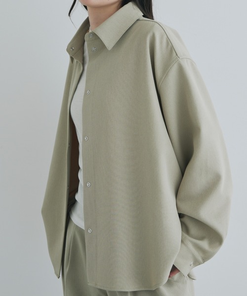 kiehtova(キエトヴァ)の「【kiehtova】FORM SHIRT/フォーム シャツ(シャツ/ブラウス・レディース・ブラック/ベージュ・FREE)」の7枚目の写真