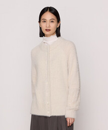 Gabardine K.T | マイクロナイロンフェザー フェザーヤーン2wayカーディガン(カーディガン/ボレロ)