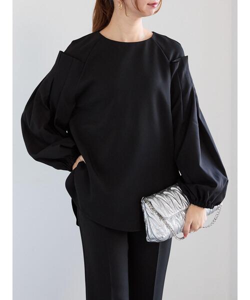 【セール】ショルダータックブラウス（セットアップ可）（シャツ/ブラウス）｜Te chichi（テチチ）