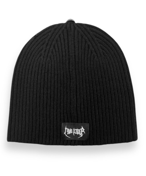 LOVE KILLER（ラブキラー）の「A'GEM/9 × .kom 『LOVE KILLER/ラブ キラー』 LK 3D metallic logo beanie/エルケー３ディーメタリックロゴビーニー（ニットキャップ/ビーニー・レディース・ブラック・FREE）」の16枚目の写真