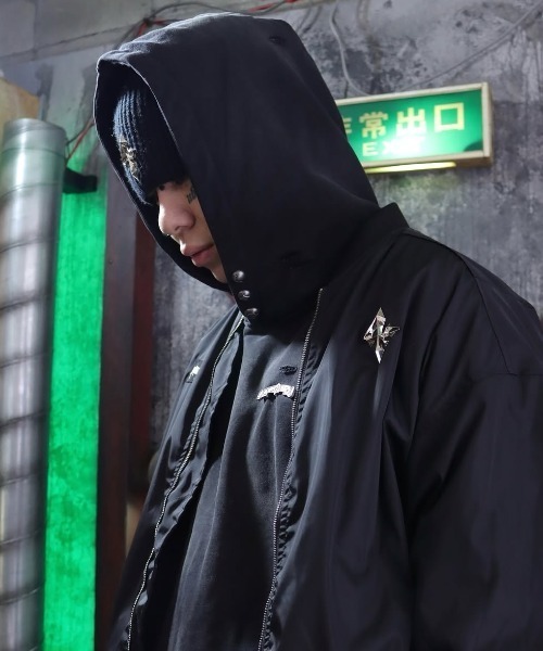 LOVE KILLER（ラブキラー）の「A'GEM/9 × .kom 『LOVE KILLER/ラブ キラー』 LK 3D metallic logo beanie/エルケー３ディーメタリックロゴビーニー（ニットキャップ/ビーニー・レディース・ブラック・FREE）」の14枚目の写真