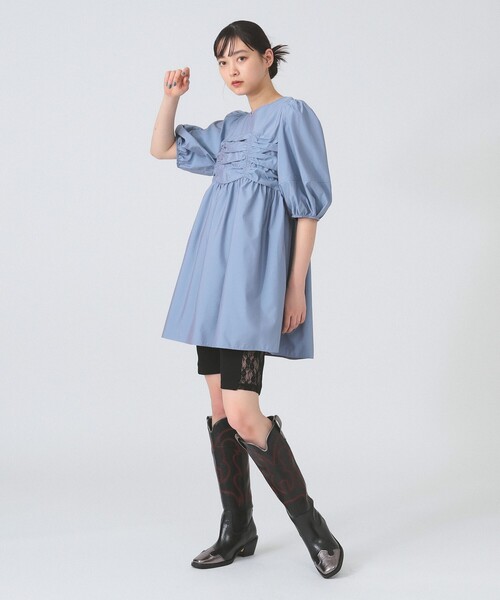 Ray BEAMS(レイビームス)の「ウエスタン ブーツ(ブーツ・レディース・ブラック/ブラウン・36/37/38)」の4枚目の写真