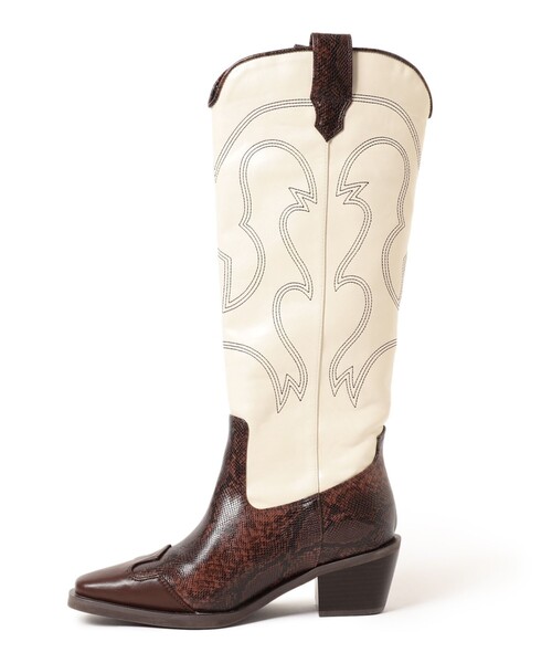 Ray BEAMS(レイビームス)の「ウエスタン ブーツ(ブーツ・レディース・ブラック/ブラウン・36/37/38)」の18枚目の写真