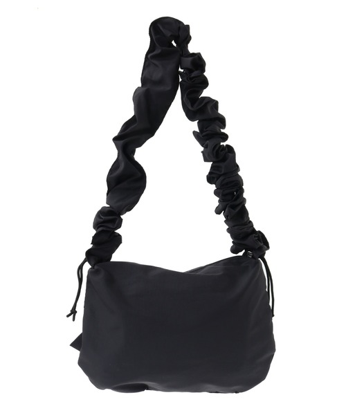 Candy Stripper（キャンディストリッパー）の「RIBBON GATHER 2WAY バッグ（ショルダーバッグ・レディース・ブラック/ライトベージュ・FREE）」の10枚目の写真