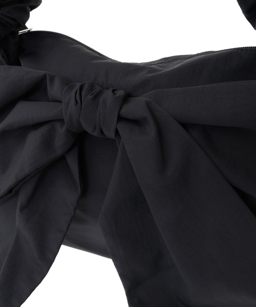 Candy Stripper（キャンディストリッパー）の「RIBBON GATHER 2WAY バッグ（ショルダーバッグ・レディース・ブラック/ライトベージュ・FREE）」の14枚目の写真