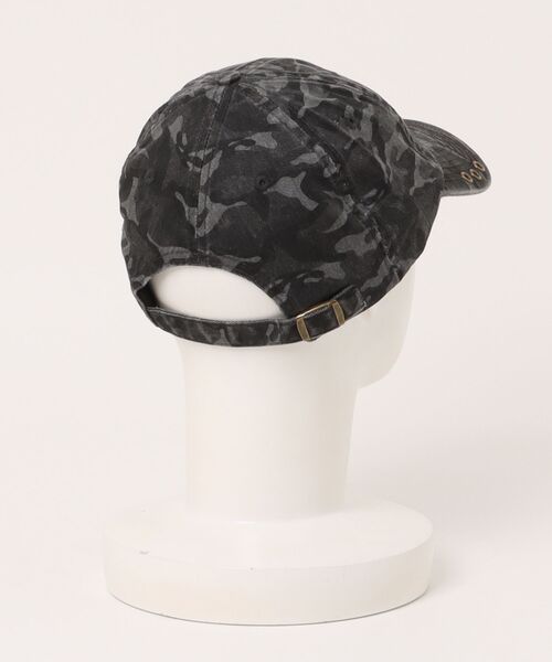 SPINNS（スピンズ）の「カモ柄/迷彩 ハトメコットンキャップ（キャップ・メンズ・グリーン/ブラック・ONESIZE）」の3枚目の写真