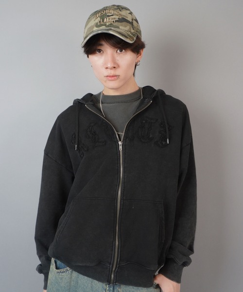 SPINNS（スピンズ）の「カモ柄/迷彩 ハトメコットンキャップ（キャップ・メンズ・グリーン/ブラック・ONESIZE）」の7枚目の写真