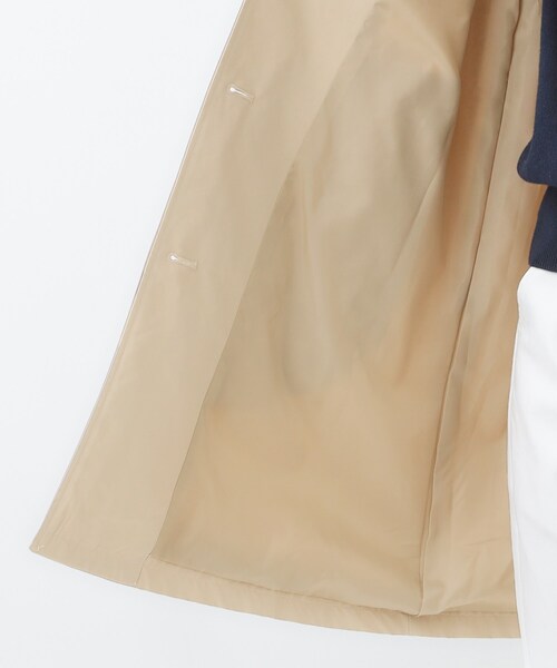 SHOO・LA・RUE（シューラルー）の「【S-LL/撥水/防花粉】オンにもオフにも ステンカラーコート（ステンカラーコート・レディース・ネイビー/ベージュ・04/03/02/01）」の18枚目の写真