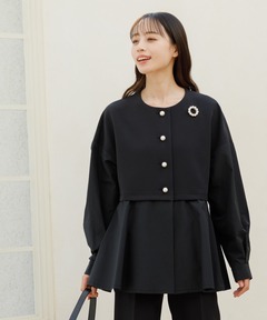 単品 異素材ジャケット