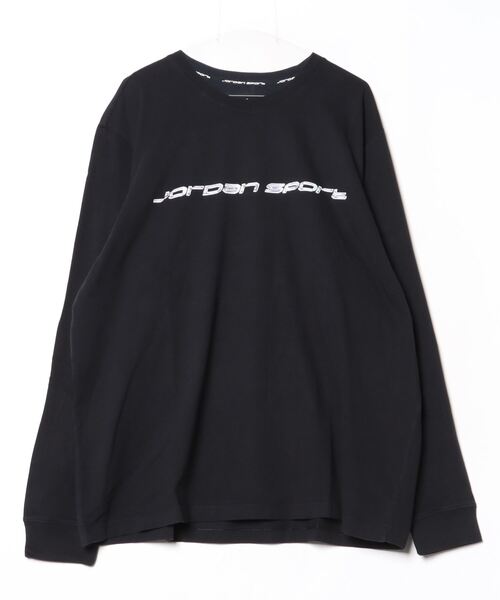JORDAN BRAND（ジョーダンブランド）の「ジョーダン  ジョーダン SPRT DF GFX クルー L/S Tシャツ（Tシャツ/カットソー・メンズ・グリーン/ブラック×ホワイト・S/M/L/XL/2XL/SS/3XL）」の2枚目の写真